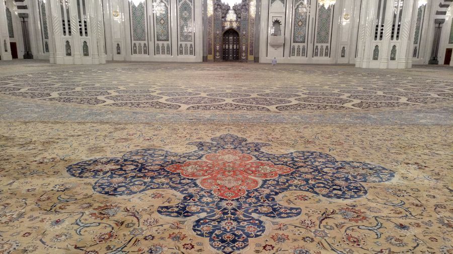 زیباترین-فرش-در-بهترین-مسجد-قالیشویی