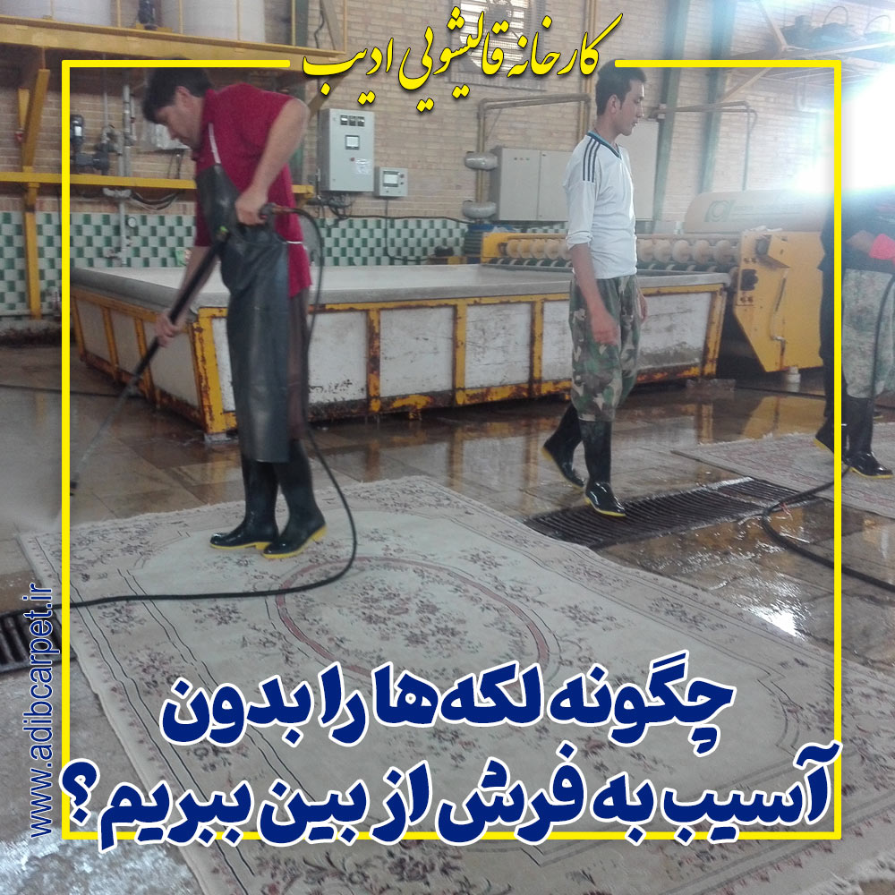 تفاوت ها و نکات شستشوی فرش های دستباف و ماشینی